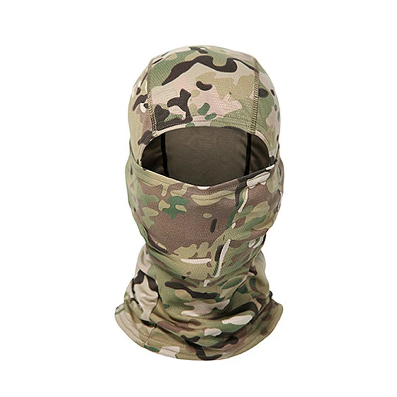 Camouflage Boonie Cap Balaclava Hat Suit Foldable Soft Hat Outdoor Hunting Fishing Wide Brimmed Hat Sunscreen Caps Mask