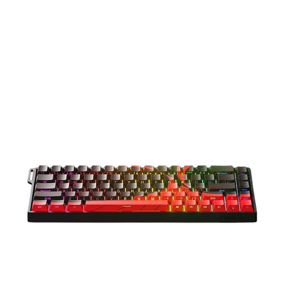 COMFORTH AULA WIN60 RGB magnetic gaming keyboard with 61 keys, mechanical switches, and ABS plastic keycaps.