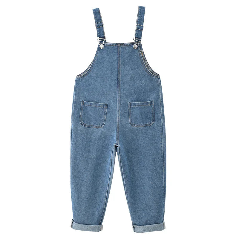 Korean Style Denim Overalls