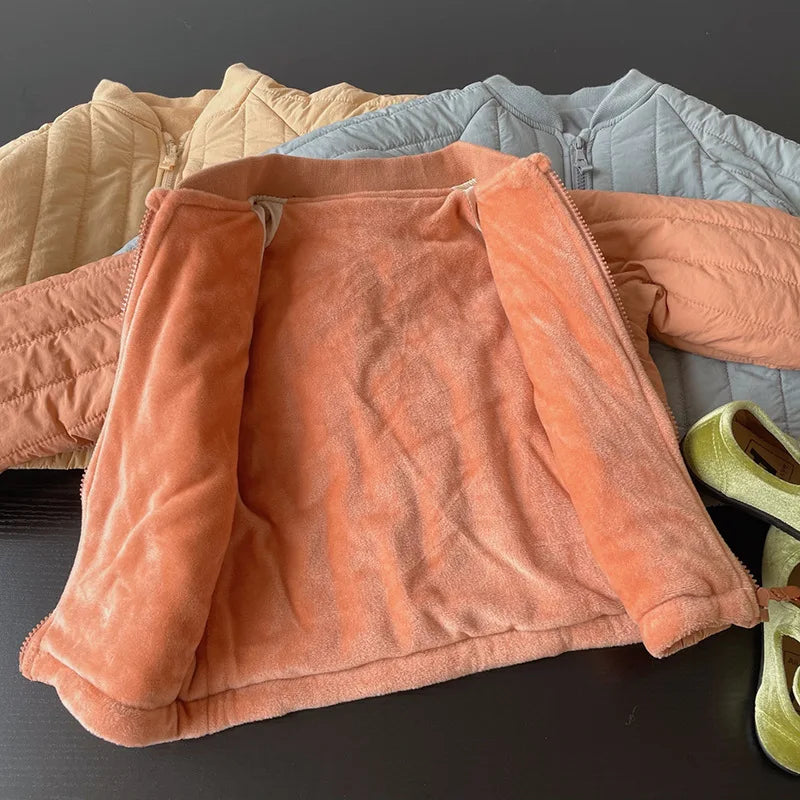 Thickened Down Cotton Girl Jacket