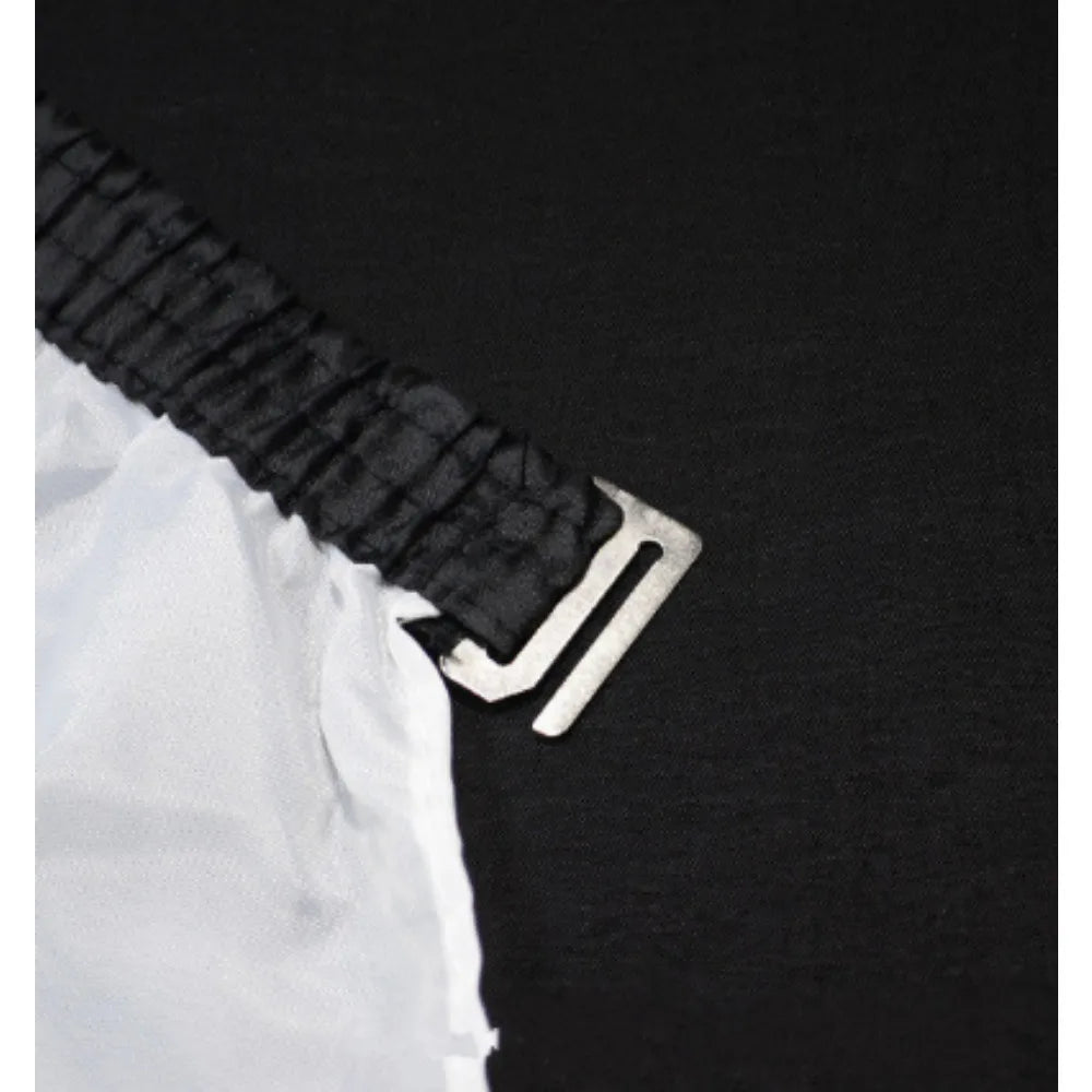 Black Waterproof Hairdressing Coat Gown Haircut Cloth for Barbershop Stylists Professional Hairdress Cape