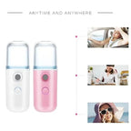 USB Portable 30ml Mini Nano Mist Sprayer Face Spray Facial Steamer Moisturizing Air Humidifier Skin Care Beauty Instruments