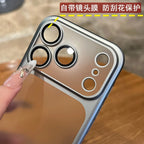 Official Ultra-thin Phone Case for iPhone 17 Air 16E 14 15 16 13 Pro Max Plus 16Pro 17Pro Max Matte Shockproof Protector Cover