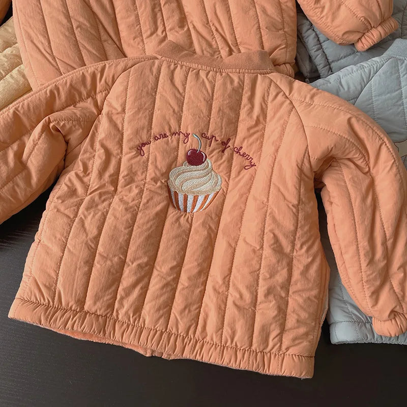 Thickened Down Cotton Girl Jacket