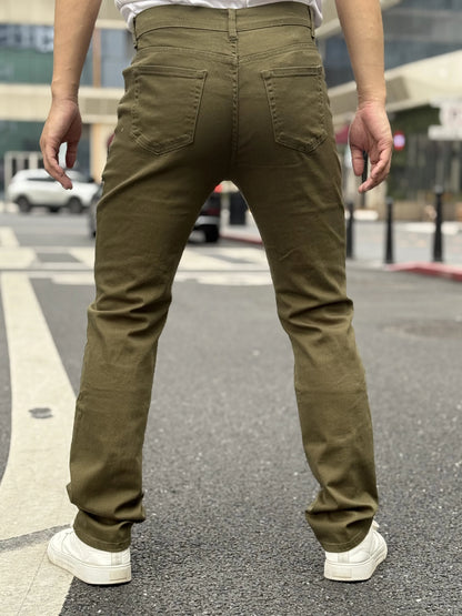 Fashionable Men's Jeans Exquisite Embroidery Patched And Mended Holes Trendy And Versatile Discounted And Free Shipping