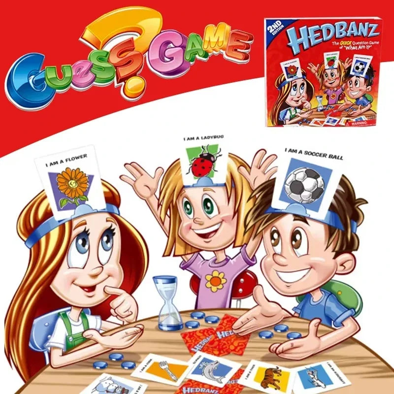Kid Picture Guessing Board Game Who Is It Game For Kids Children Board Parent-Child Interactive Games For The Family Party games