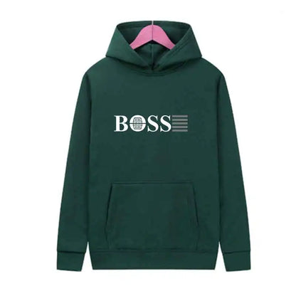 Hooded sweatshirt for outdoor sports and jogging Fashionable hooded tops men's casual street clothing Unisex clothing for spring