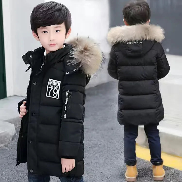 Hooded Down Cotton Winter Parka