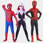 Child Remy Superhero Spider Mask Costume  Halloween CharacterJumpsuit Holiday Performance Wear for Boys & Girl Birthday Party