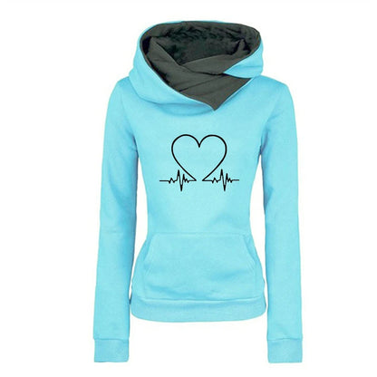Woman Tracksuit Two Piece Set Winter Warm Hoodies+Pants Pullovers Sweatshirts Female Jogging Woman Clothing Sports Suit Outfits Blue Tops