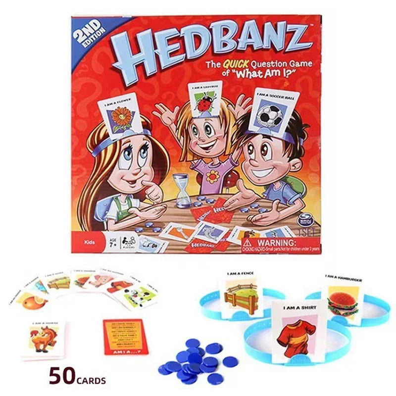 Kid Picture Guessing Board Game Who Is It Game For Kids Children Board Parent-Child Interactive Games For The Family Party games Red