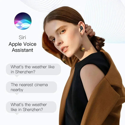 E6S TWS Bluetooth Earphones Wireless Noise Cancelling Headset with Microphone Waterproof In-Ear Earbuds for Sports And Video Game