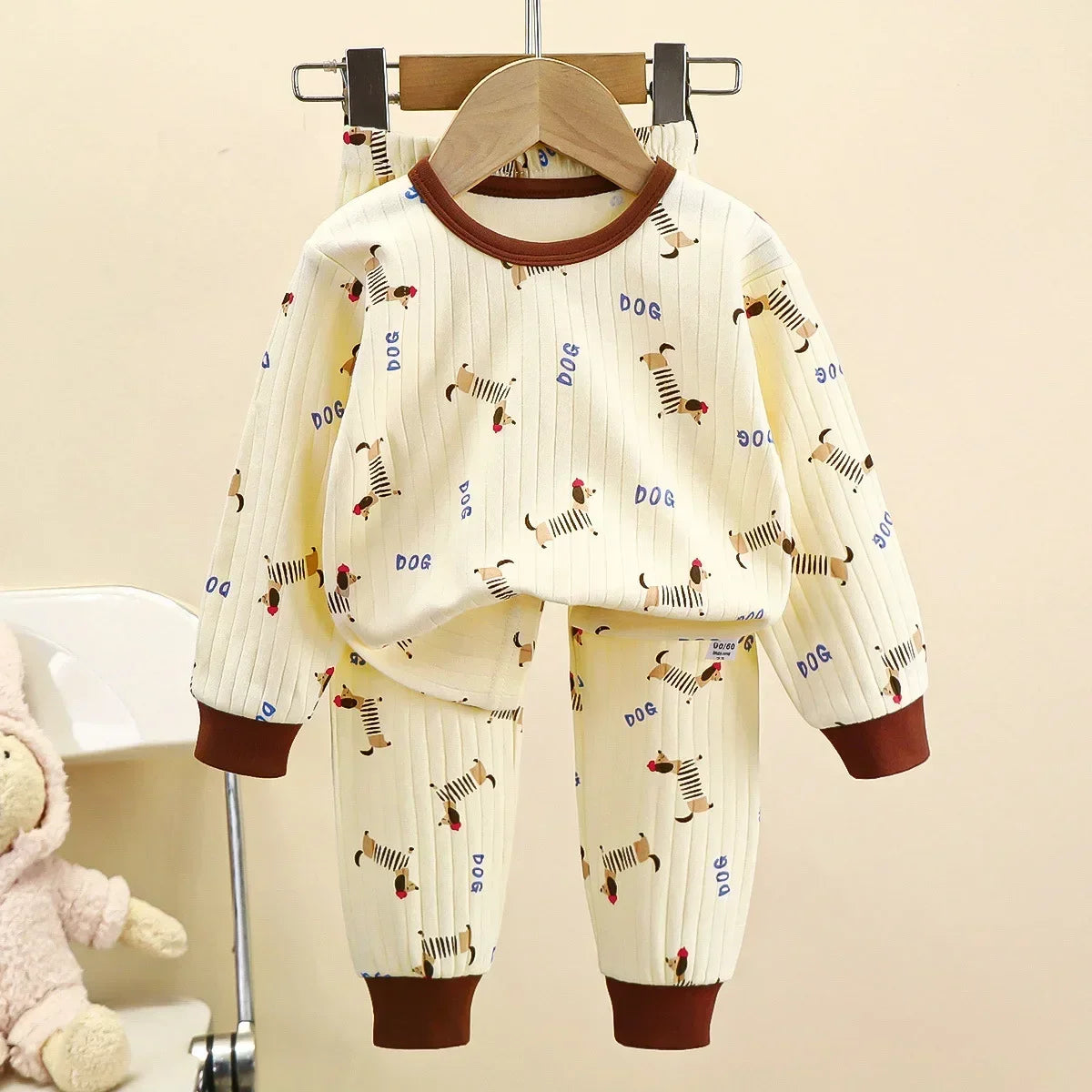 Cartoon Cotton Pajama Set