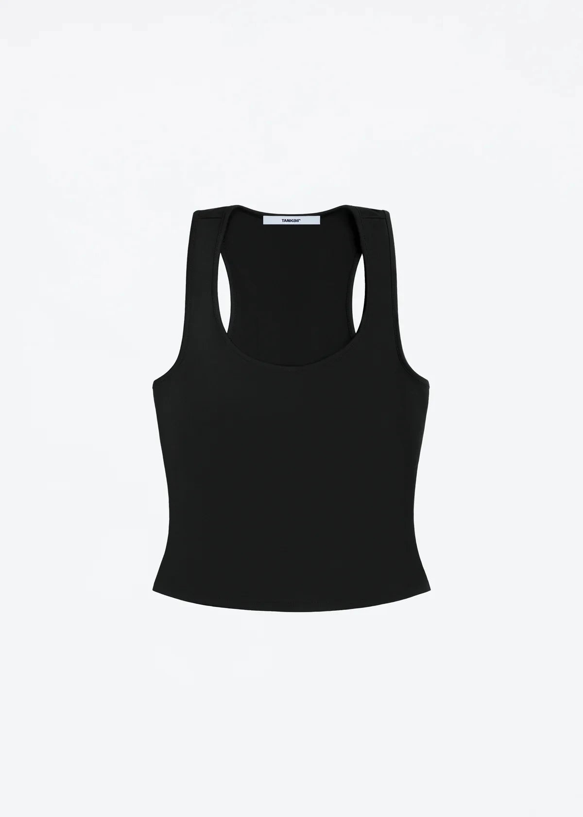 Women's Wide-Strap Camisole Tank Top — Casual & Sporty black