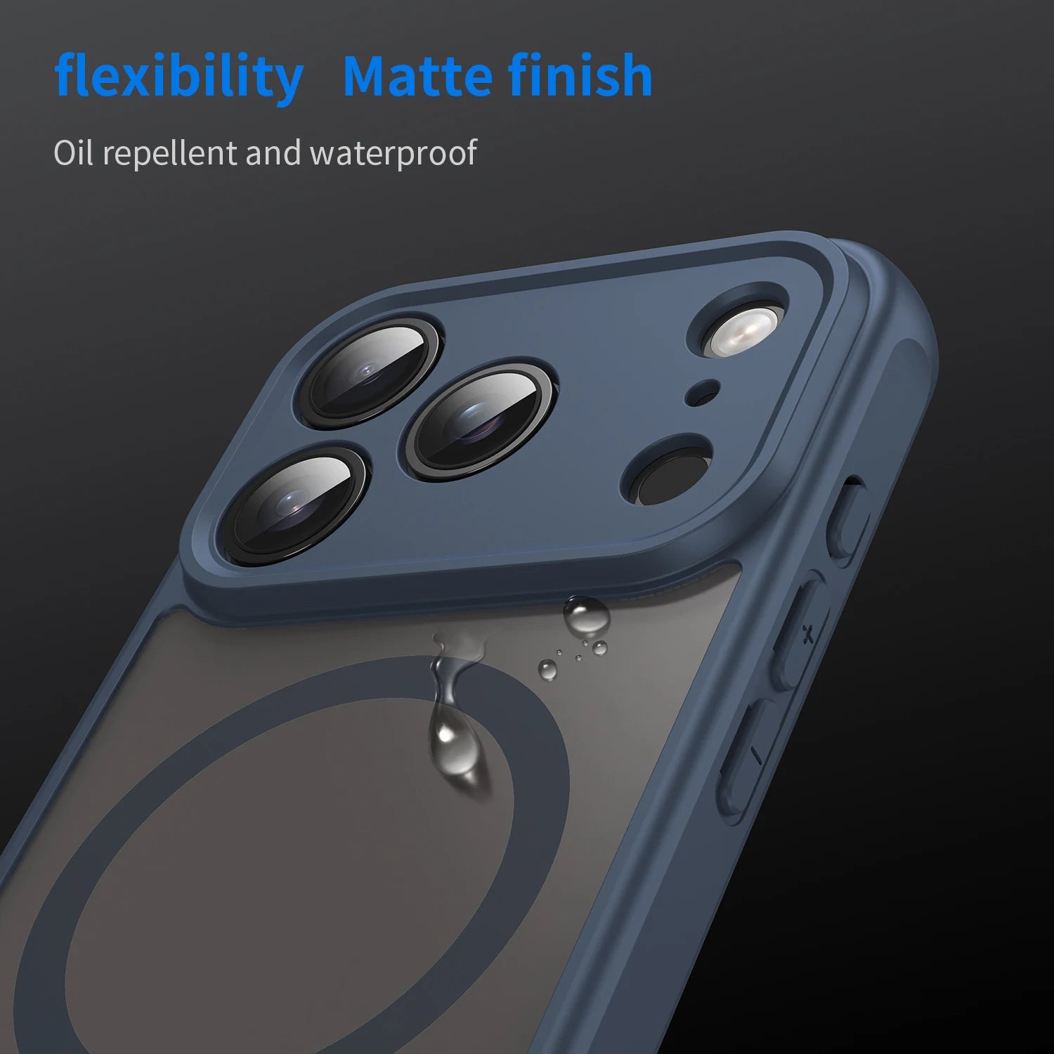 Luxury Matte Shockproof Magsafe Magnetic Case For iPhone 17 Air 17Pro 17 Pro Max Wireless Charging Shockproof Hard Back Cover