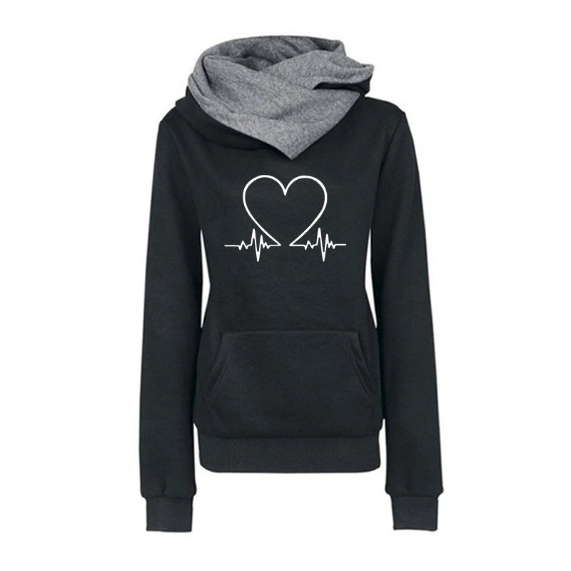 Woman Tracksuit Two Piece Set Winter Warm Hoodies+Pants Pullovers Sweatshirts Female Jogging Woman Clothing Sports Suit Outfits Black Tops