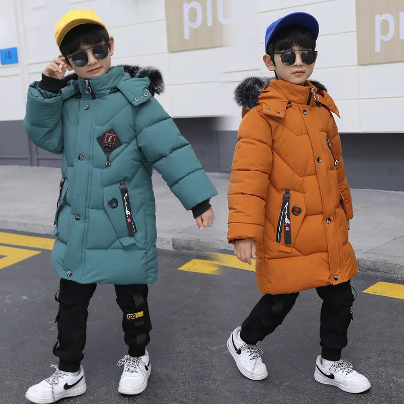 Hooded Down Cotton Winter Parka