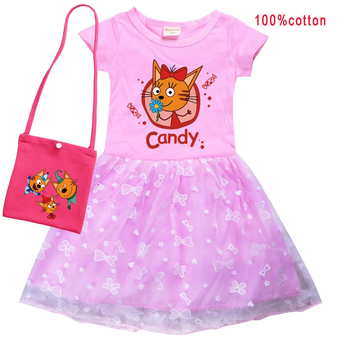 Kid-e-cats Princess Dress & Bag Set SUIT 7