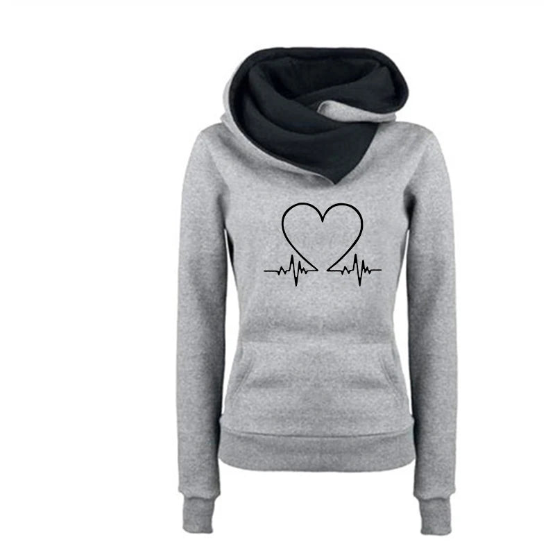 Woman Tracksuit Two Piece Set Winter Warm Hoodies+Pants Pullovers Sweatshirts Female Jogging Woman Clothing Sports Suit Outfits Grey Tops