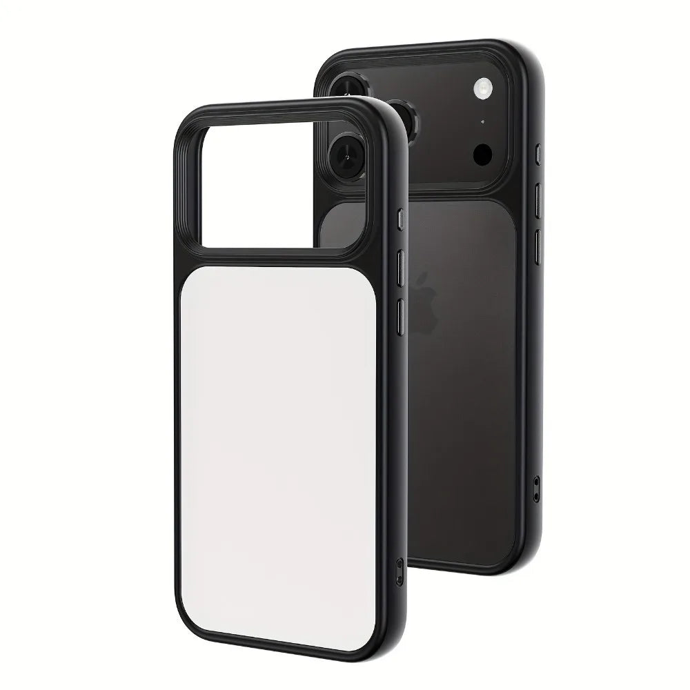 Translucent Matte Case For iPhone 17 17 Air 17Pro 17 Pro Max New Metal Buttons Skin Feel Shockproof Cover For iPhone17 Pro Max