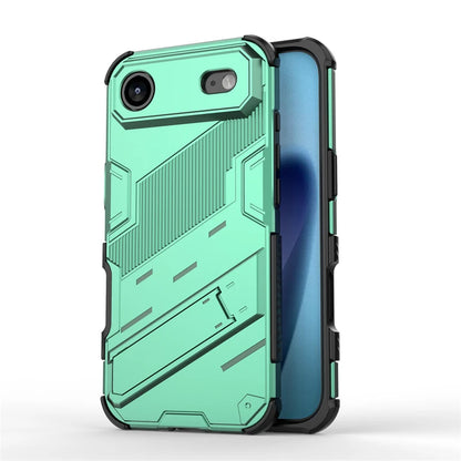 Shockproof Phone Case For iPhone 17 Air Phone Holder Armor PC Full Cover Back Case iPhone17 Pro Max Cover For iPhone 17 Air Case Green