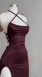 2025 European and American hot new dress summer high-end Y2K sexy suspender spicy girl dress long skirt