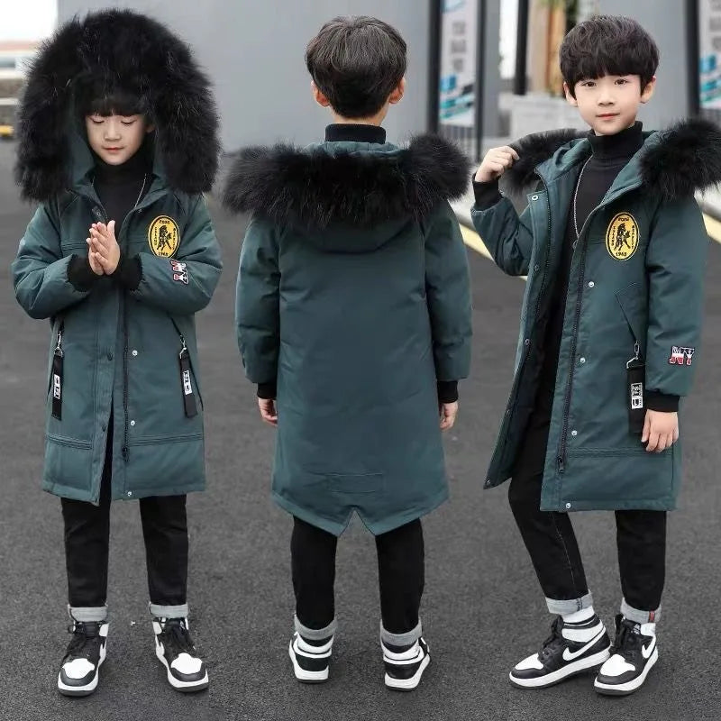 Hooded Down Cotton Winter Parka