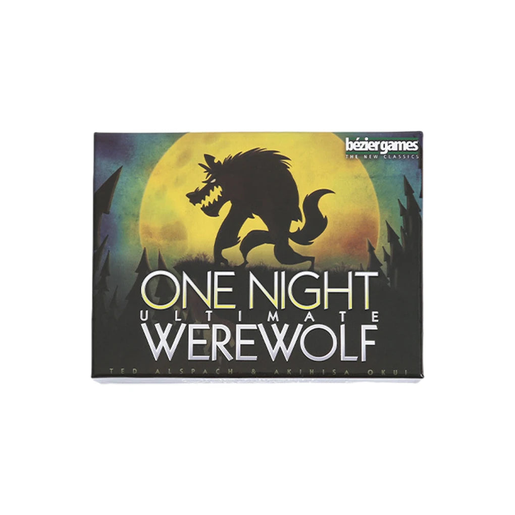 One Night Ultimate Werewolf Card Game - Party Puzzle Card Game for Fun Imaginative Play As shown