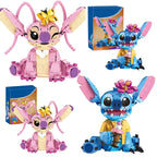 Stitch Angel CP Building Blocks 2025 Large Piece Cartoon Toys for Kids with Moving Ears Assembly Gift for Boys & Girls Birthday
