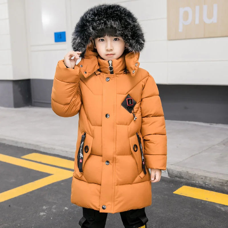 Hooded Down Cotton Winter Parka
