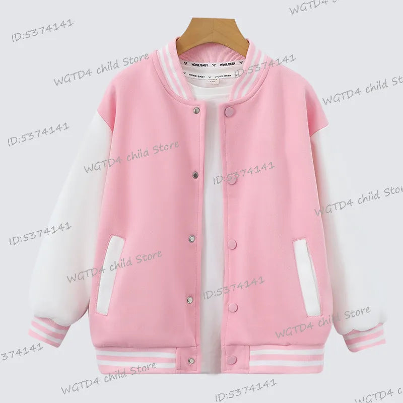 Cartoon Button Jacket