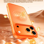 Translucent Matte Case For iPhone 17 17 Air 17Pro 17 Pro Max New Metal Buttons Skin Feel Shockproof Cover For iPhone17 Pro Max