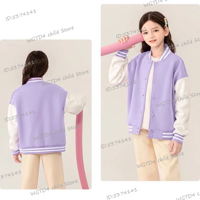 Cartoon Button Jacket