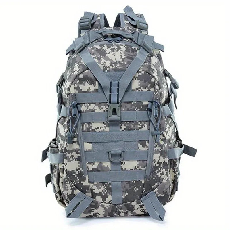 40L Tactical Backpack for Men Camping Hiking Backpacks Reflective Outdoor Travel Bags Survival Molle Climbing Rucksack Bag Acu