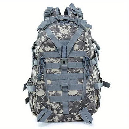 40L Tactical Backpack for Men Camping Hiking Backpacks Reflective Outdoor Travel Bags Survival Molle Climbing Rucksack Bag Acu