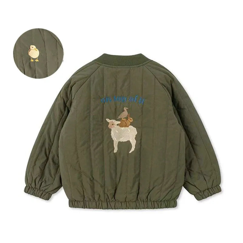 Thickened Down Cotton Girl Jacket