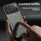 Ultra Thin Luxury Leather Phone Case For iPhone 17 Pro Max 17Air 17Pro 17 Silky Feel Soft Protective Cover For Car Holder