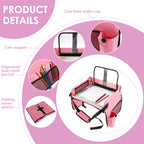 Kids Car Seat Tray Stable Traveling Tray Versatile Car Seat Tray Detachable Car Seat Table Trays Airplane Lap Desk Organizer
