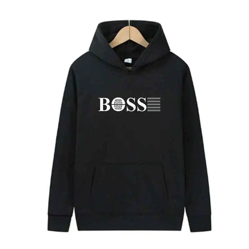 Hooded sweatshirt for outdoor sports and jogging Fashionable hooded tops men's casual street clothing Unisex clothing for spring
