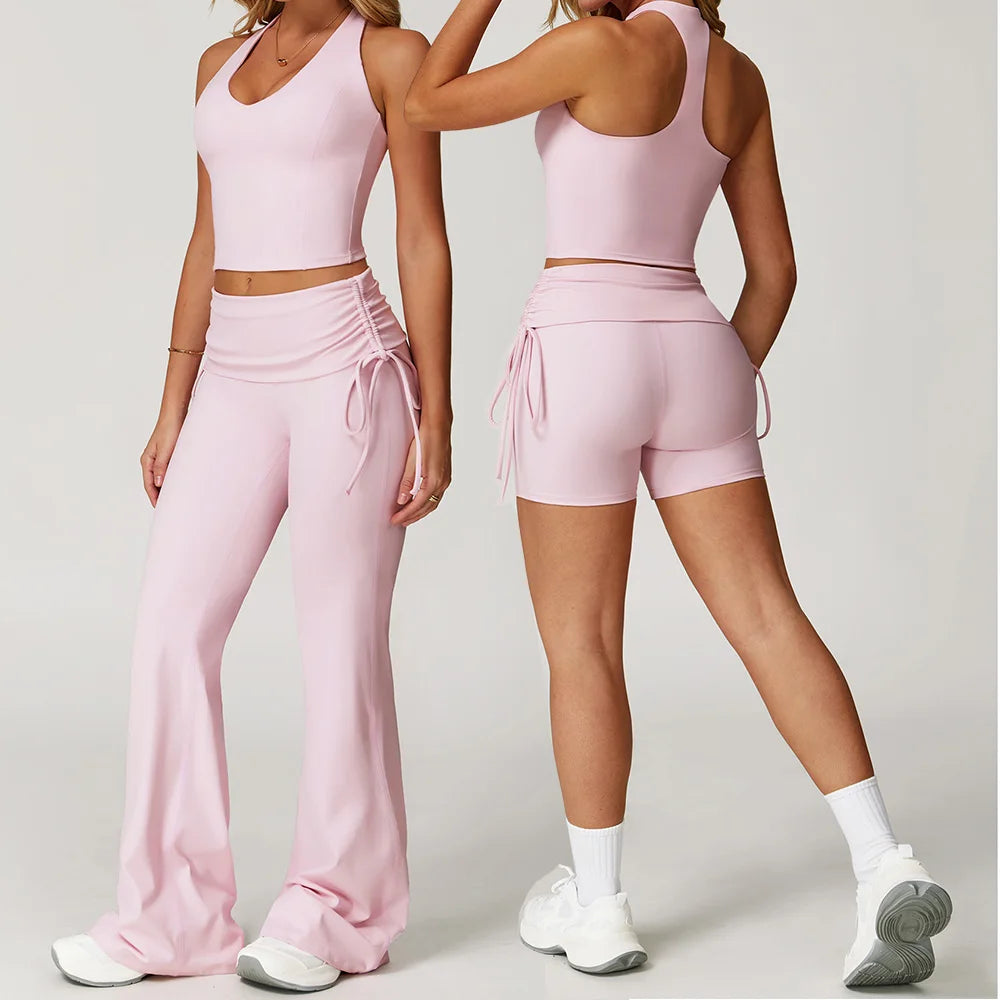 Women's 2-Piece Yoga Set — High Waist Leggings & Sports Bra, Gym & Workout Wear