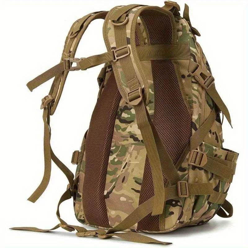 40L Tactical Backpack for Men Camping Hiking Backpacks Reflective Outdoor Travel Bags Survival Molle Climbing Rucksack Bag