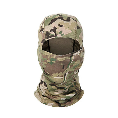 Camouflage Boonie Cap Balaclava Hat Suit Foldable Soft Hat Outdoor Hunting Fishing Wide Brimmed Hat Sunscreen Caps Mask