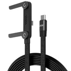 Adjustable Charging Cable Stand For Mobile Devices United States Type-C to C
