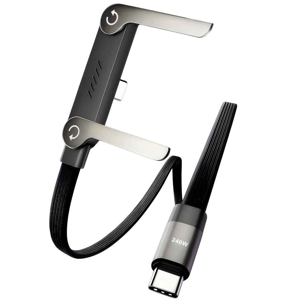 Adjustable Charging Cable Stand For Mobile Devices