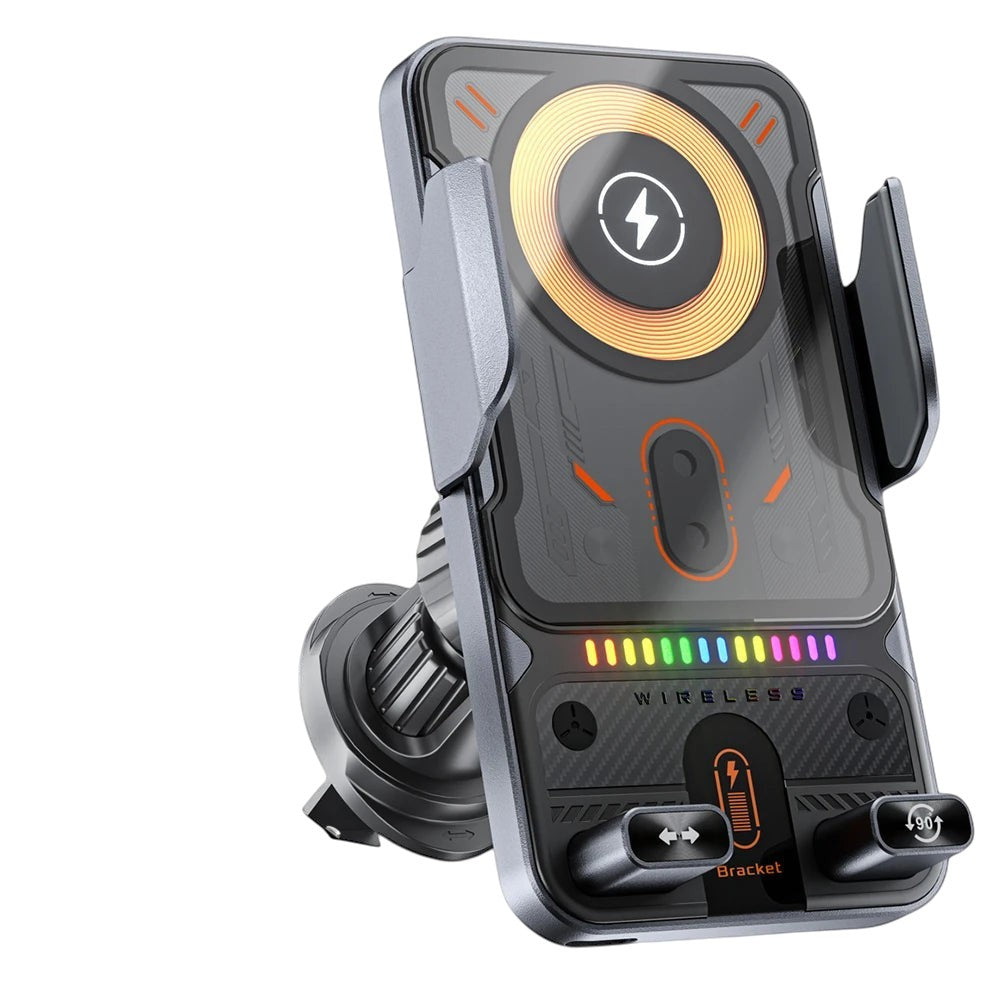 Automatic Clamping Wireless Car Charger Mount