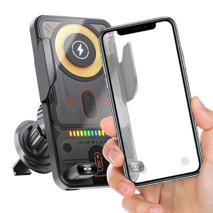 Automatic Clamping Wireless Car Charger Mount