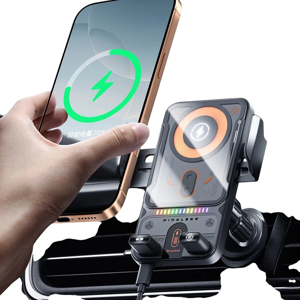 Automatic Clamping Wireless Car Charger Mount