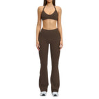 Comfort Women's High Waisted Flare Yoga Pants