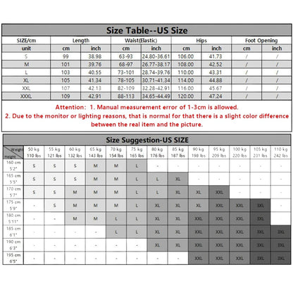 COMFORTHere size chart for Linen Blend Drawstring Casual Pants, showing measurements for waist, hips, and foot opening.