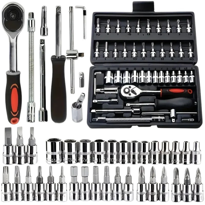 COMFORT 40 Piece Socket and Ratchet Wrench Set
